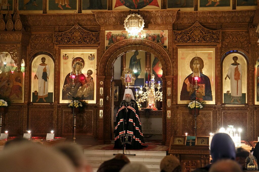 Чин прощения в Лавре 10.03.2019 г.