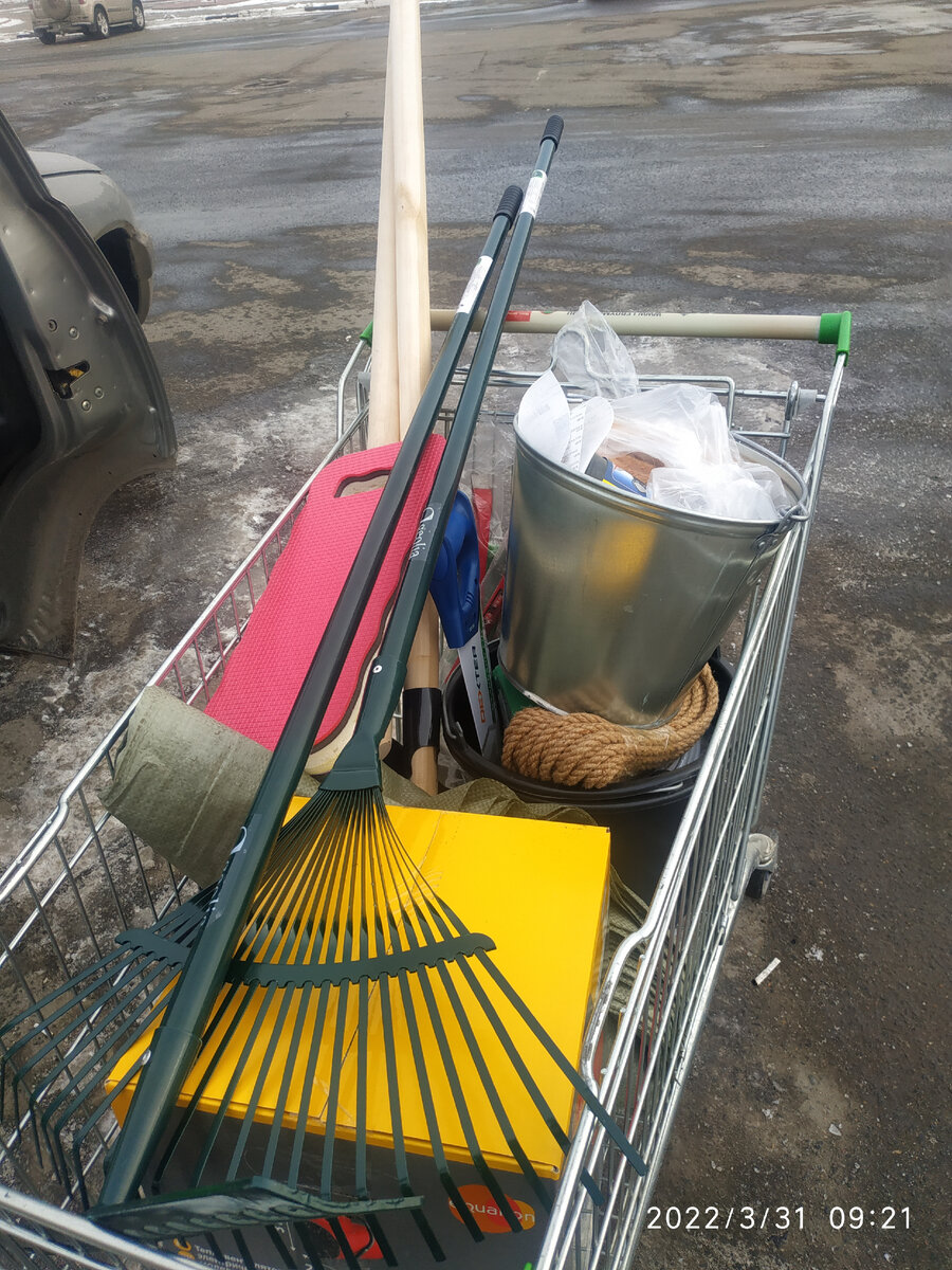 Первые покупки для домика в деревне) 