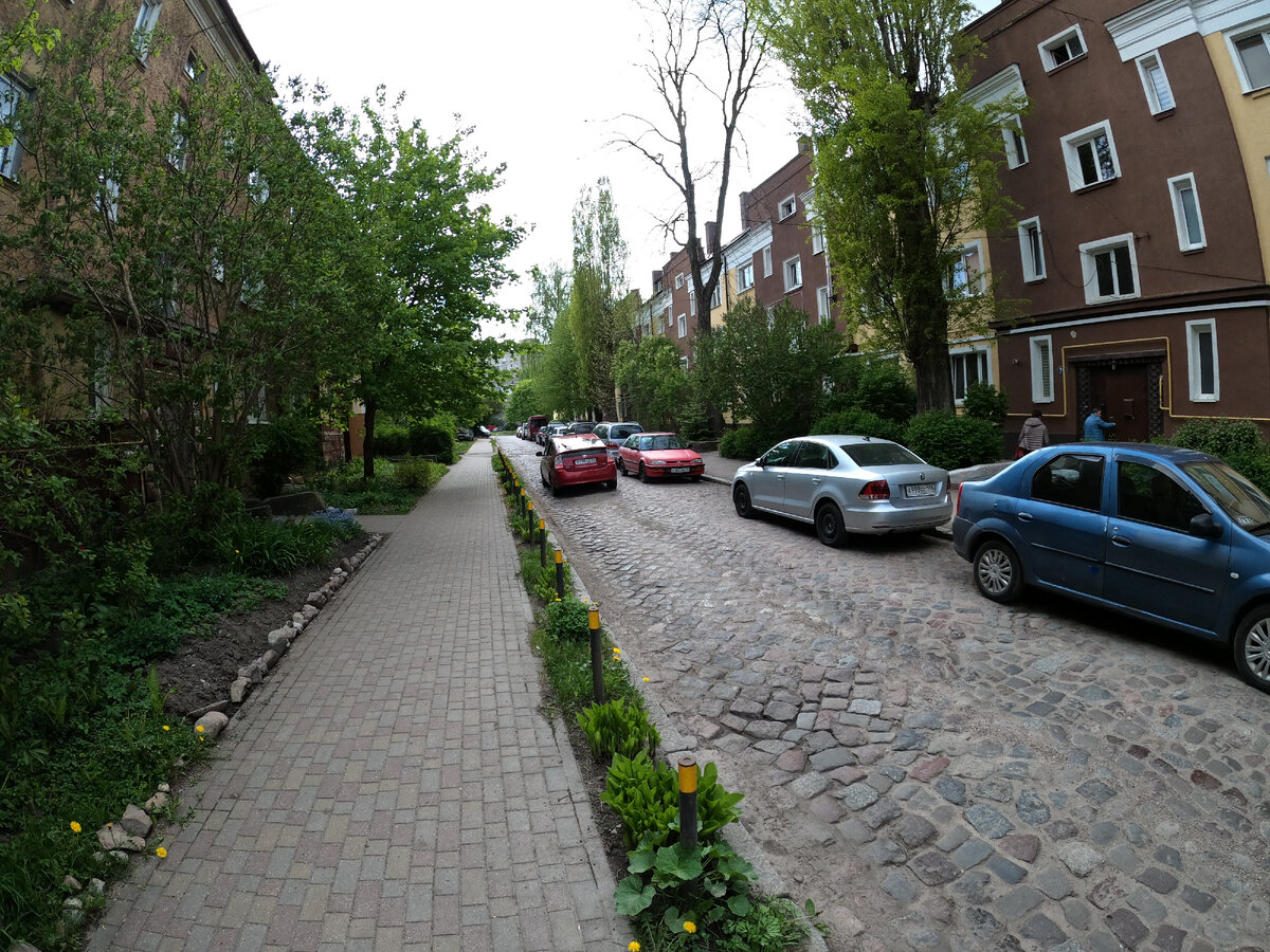 Старинная брусчатка в Калининграде