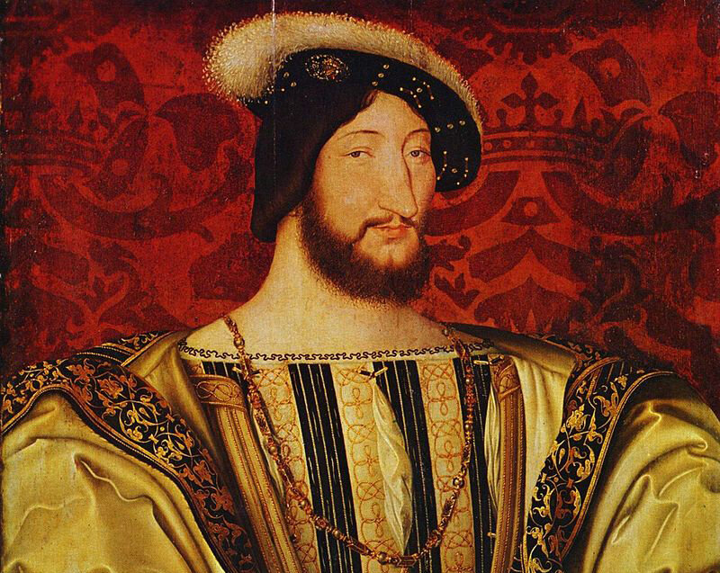 Жана Клуэ «Портрет Франциска I, короля Франции» / Музей Лувр, Франция