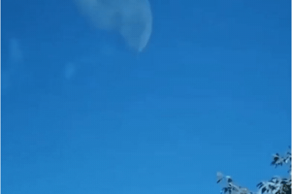 Симуляция столкновения кометы Галлея с Луной