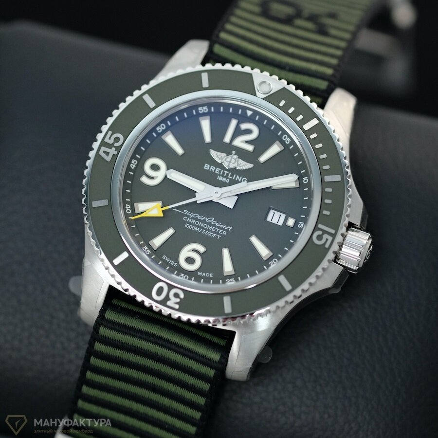 BREITLING SUPEROCEAN AUTOMATIC 44 OUTERKNOWN A17367A11L1W1