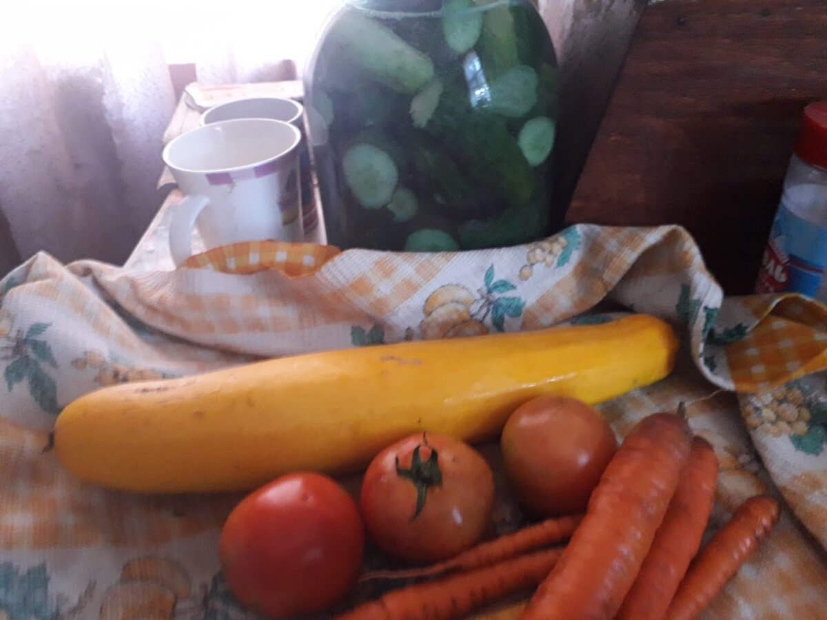 Маленький натюрморт и наш будущий ужин