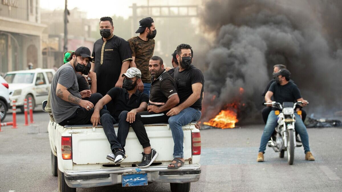    Столкновения в Ираке© AFP 2022 / HUSSEIN FALEH