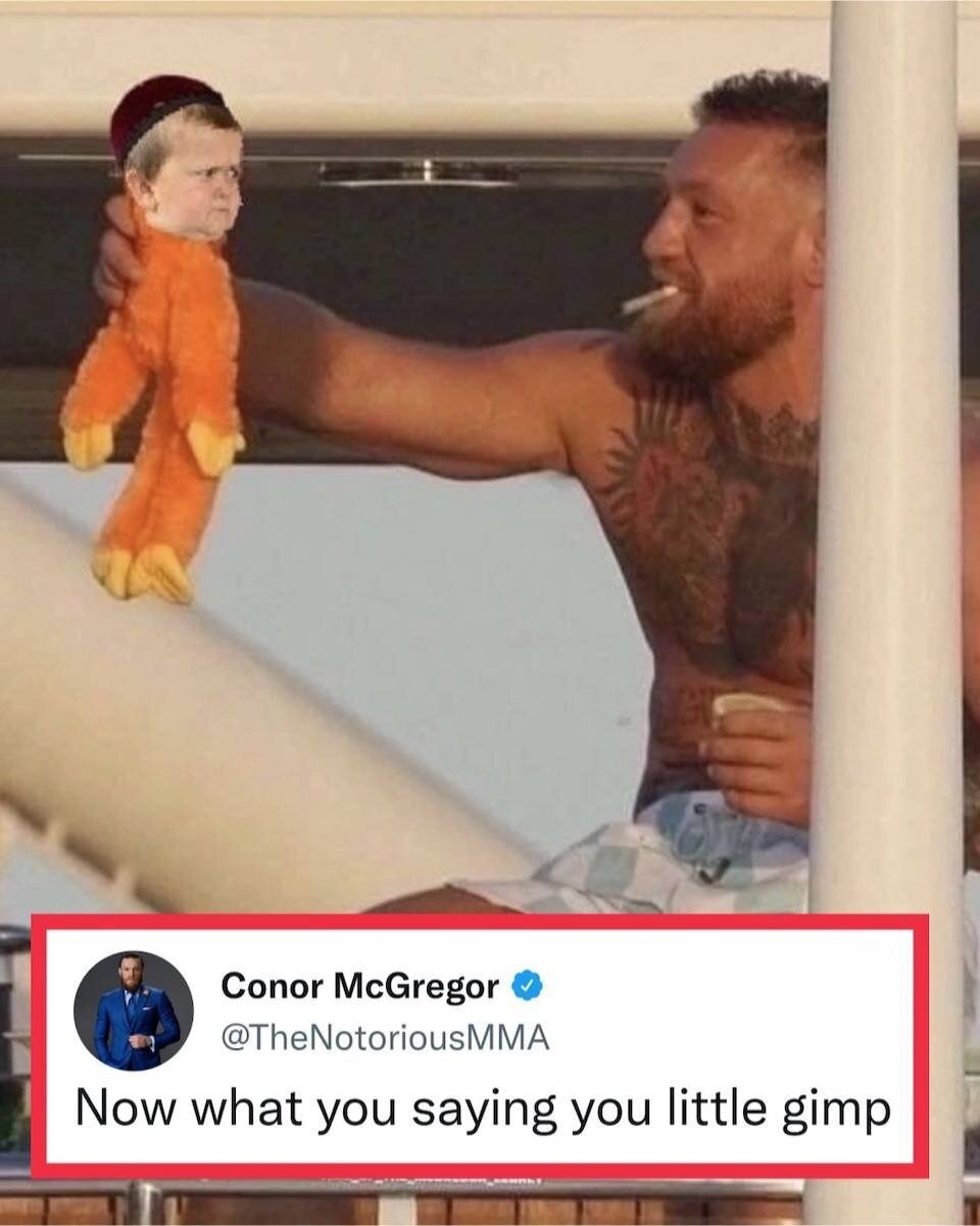     Оскорбительный пост Макгрегора