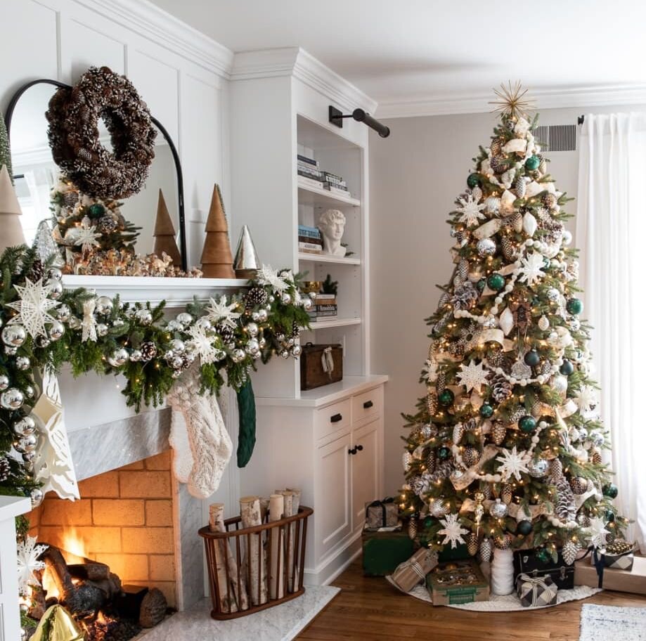 Новогодняя ёлка в экостиле