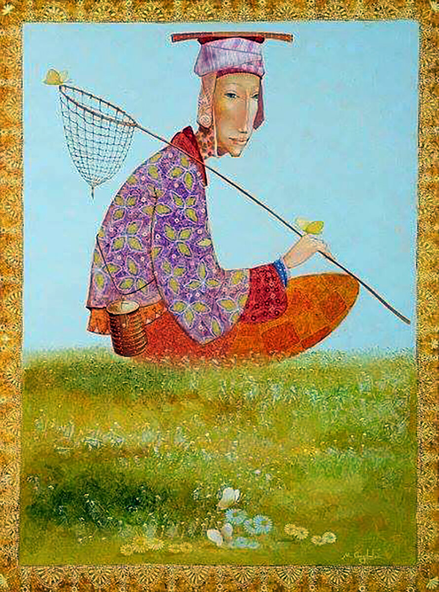 Картины грузинского художника Мераба Гагиладзе \ Тбилиси \\