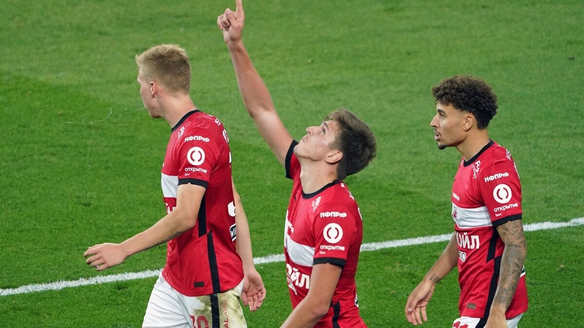 Александр Соболев - автор победного гола