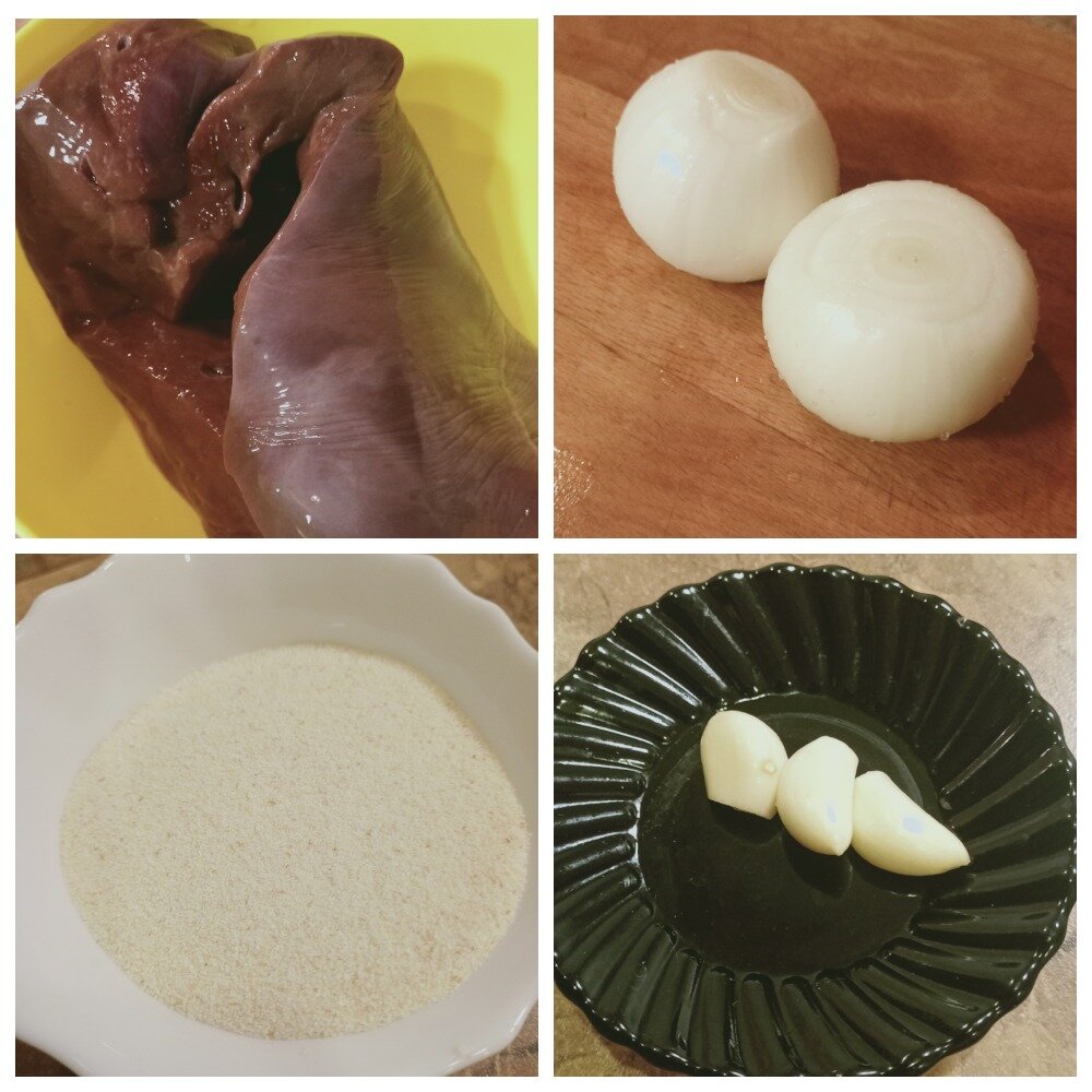 Подготавливаем ингредиенты для котлет