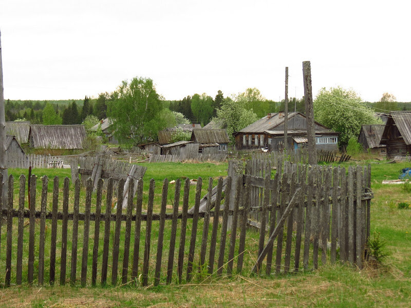 Фото глухая деревня