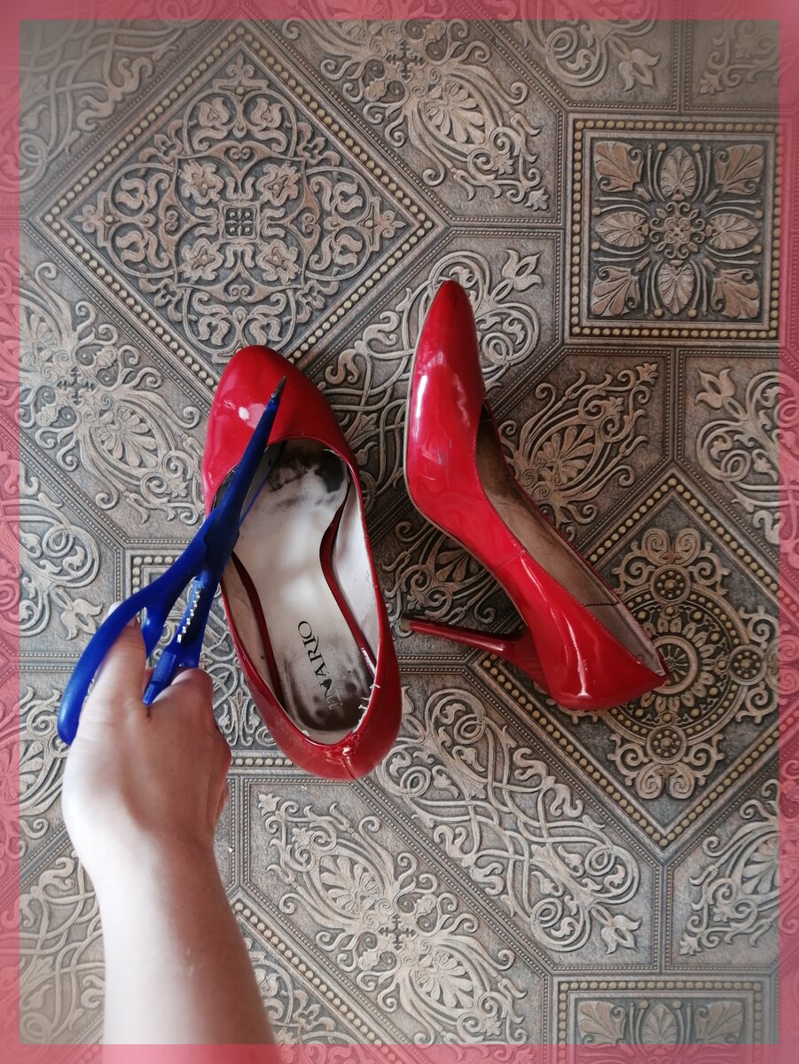 Мои любимые лаковые туфли.