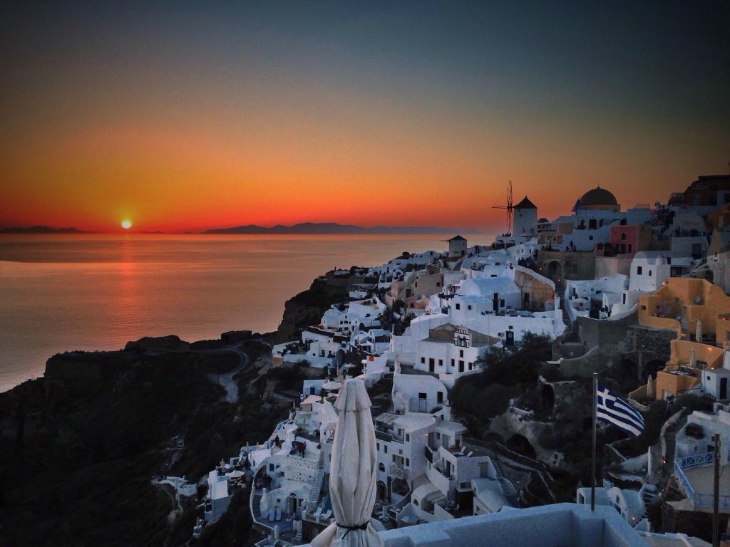 Санторини, Греция