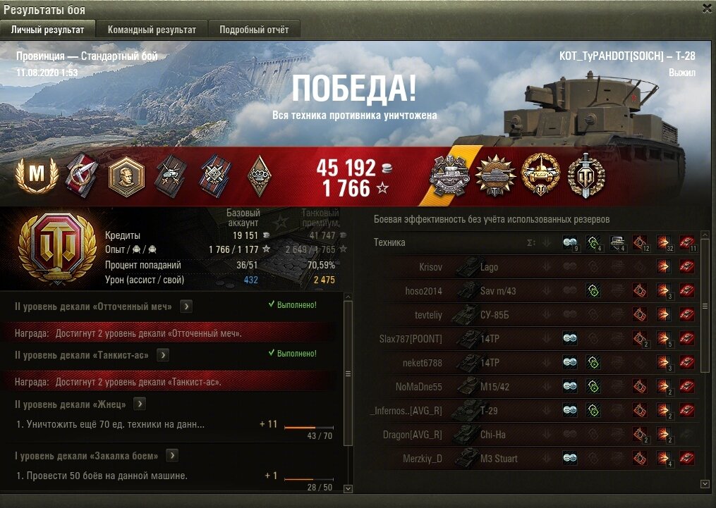 Скриншот игры World of Tanks