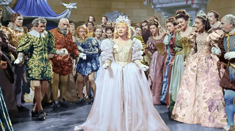 Кадр из советского фильма "Золушка".