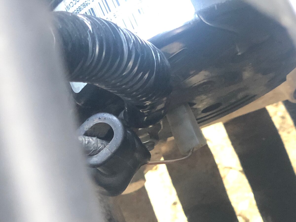 Плюс с генератора