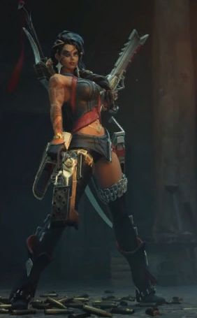 Скрин из промо-видео на ютуб League of Legends.