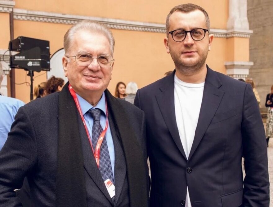 Борис Пиотровский с отцом | Фото: instagram.com/bpiotrovsky