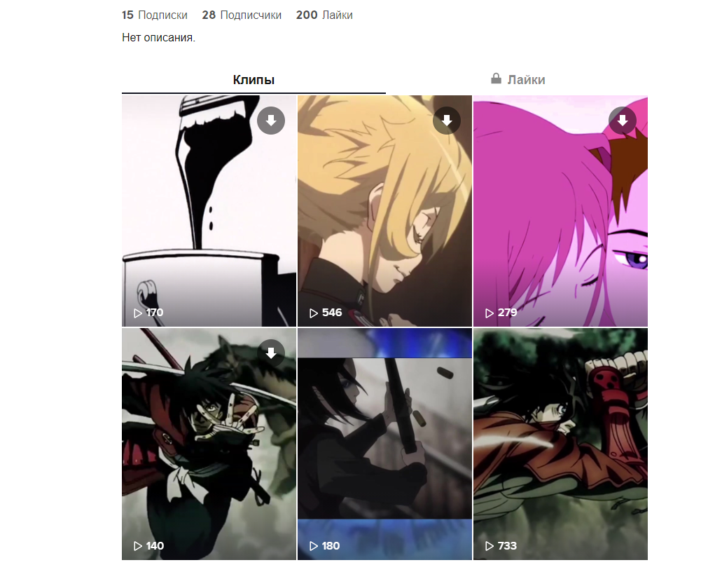 Скриншот и статистика моего первого канала