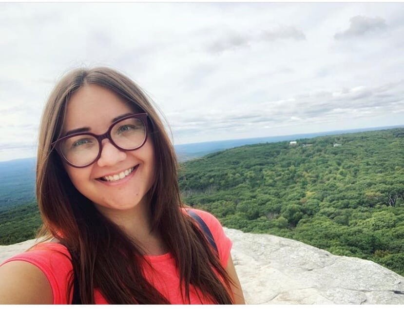 Мое селфи в Minnewaska State Park Preserve в штате Нью-Йорк