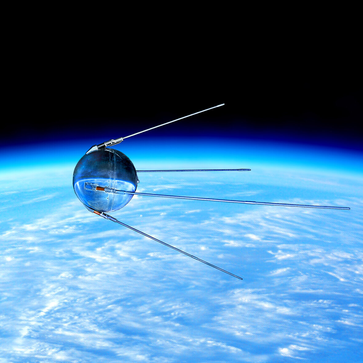 Gервый искусственный спутник земли ПС-1.