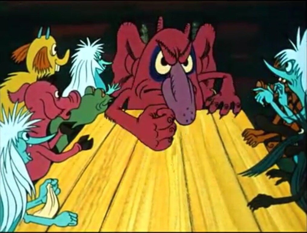 Кадр из известного советского мультфильма. 