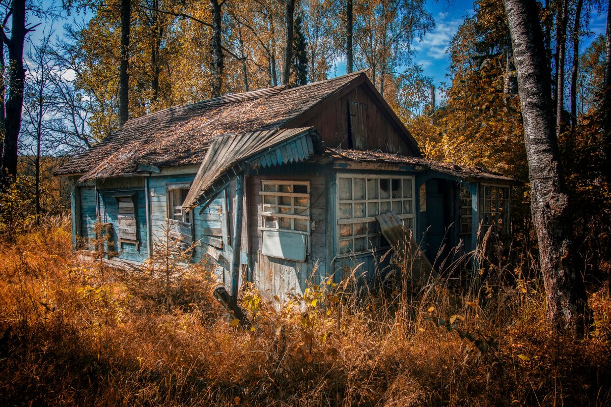 Заброшенная деревня фото