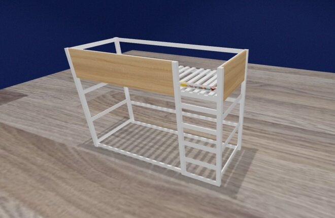 Изображение моё: Двухсторонняя кровать.