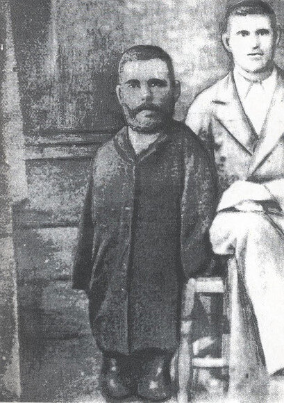Григорий Журавлёв с братом Афанасием, фотография кон. 19 в.