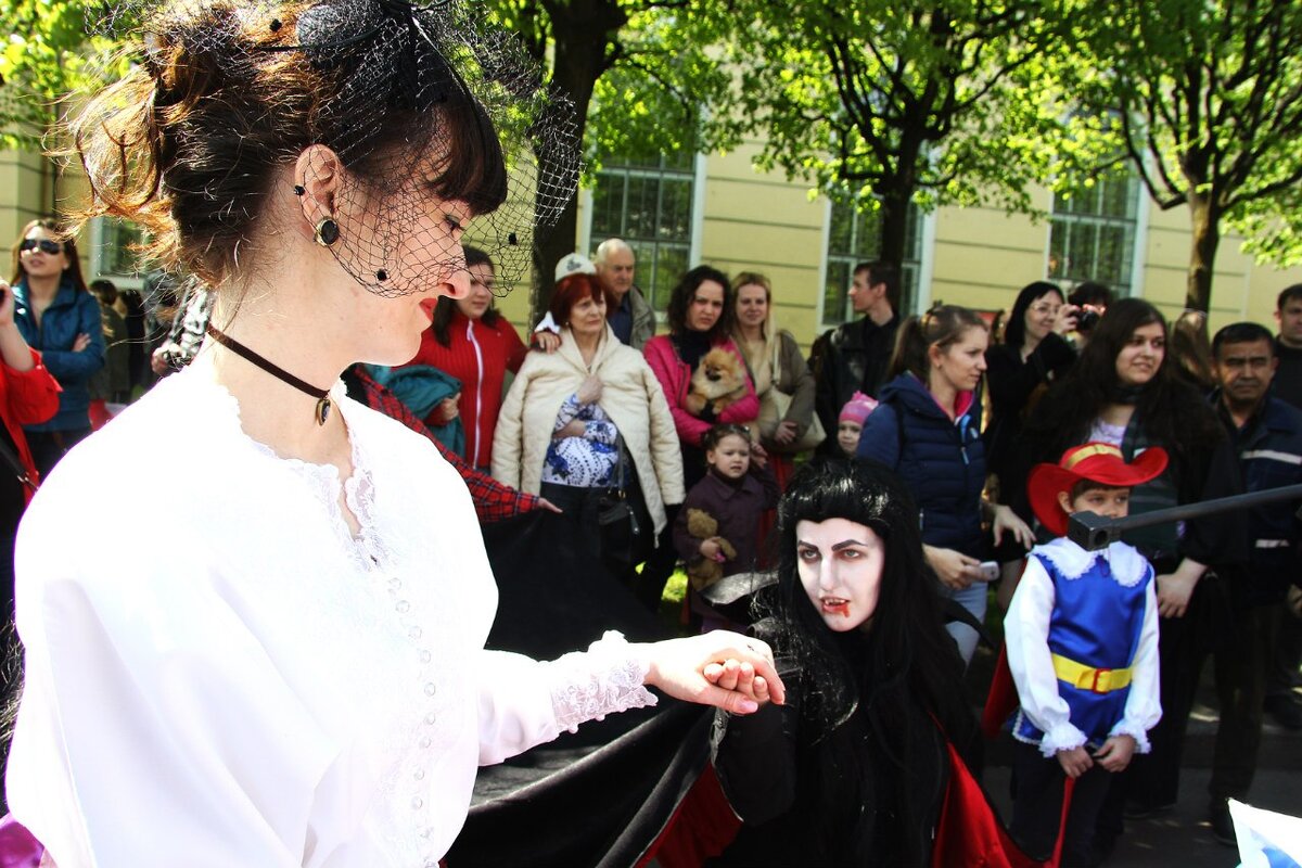 Фото одного из гостей 2-го Карнавала литературных героев