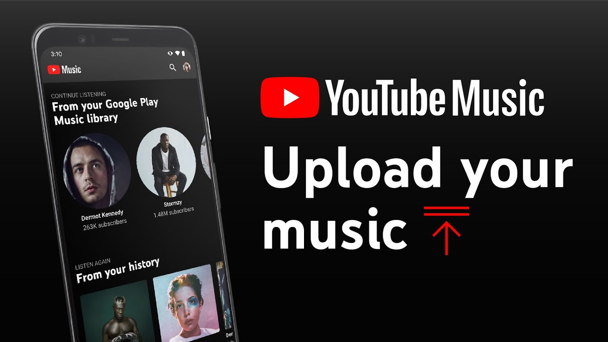 Youtube music приложение