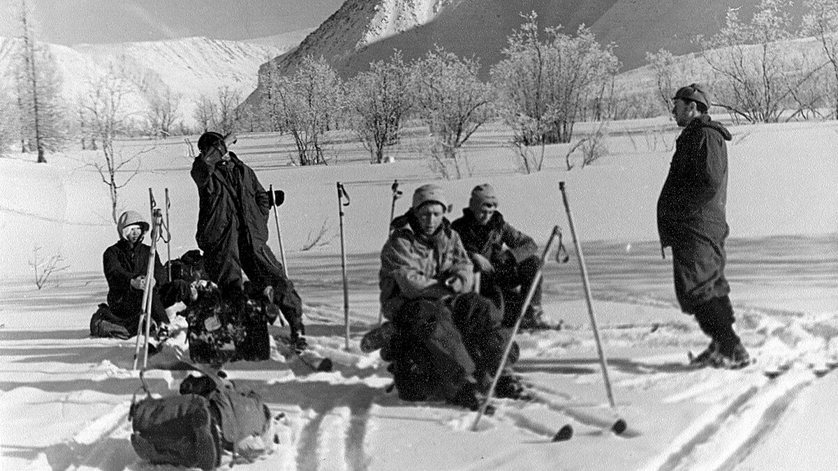 Перевал Дятлова. Горы Северного Урала.