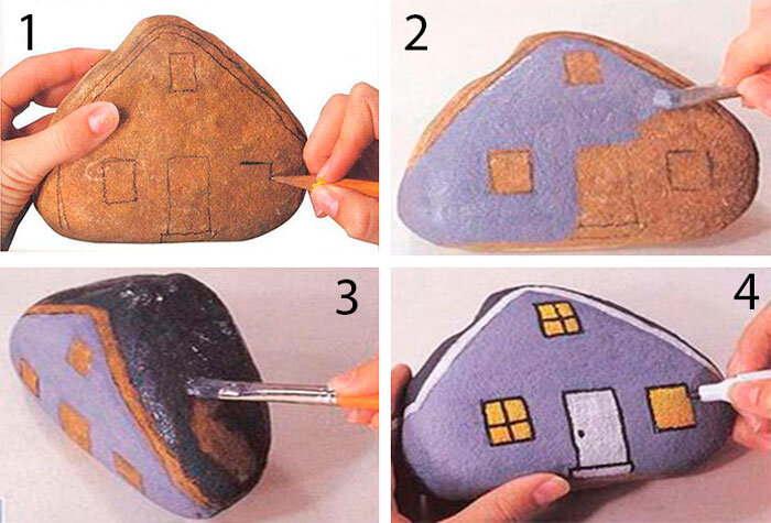 Разрисовываем камни: инструменты для рисования на камнях