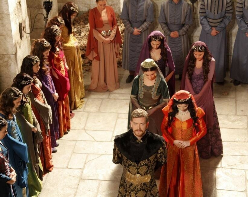 Кадр из сериала «Великолепный век»