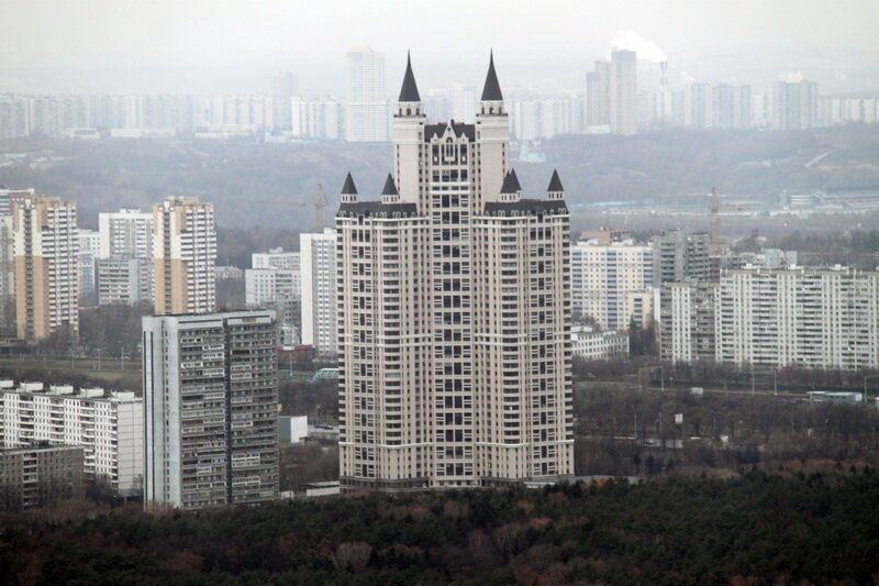 100 этажный дом в москве