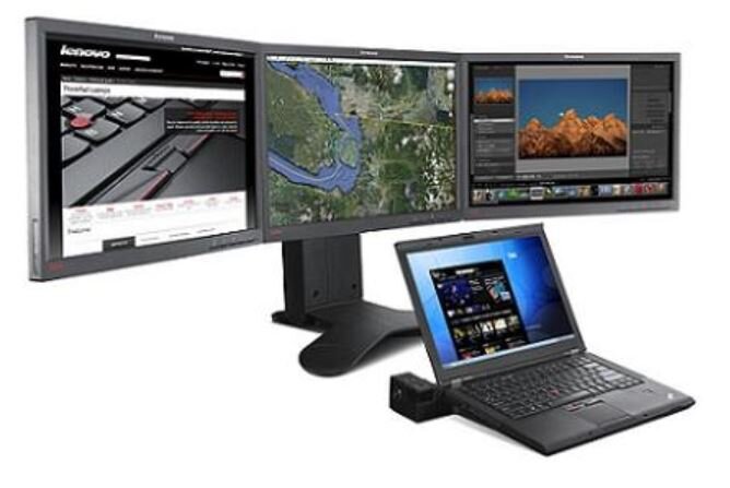 Монитор тактовая частота. Lenovo THINKPAD мониторами. THINKPAD Lenovo с двумя экранами. Андроид с выносным монитором. Активный экран