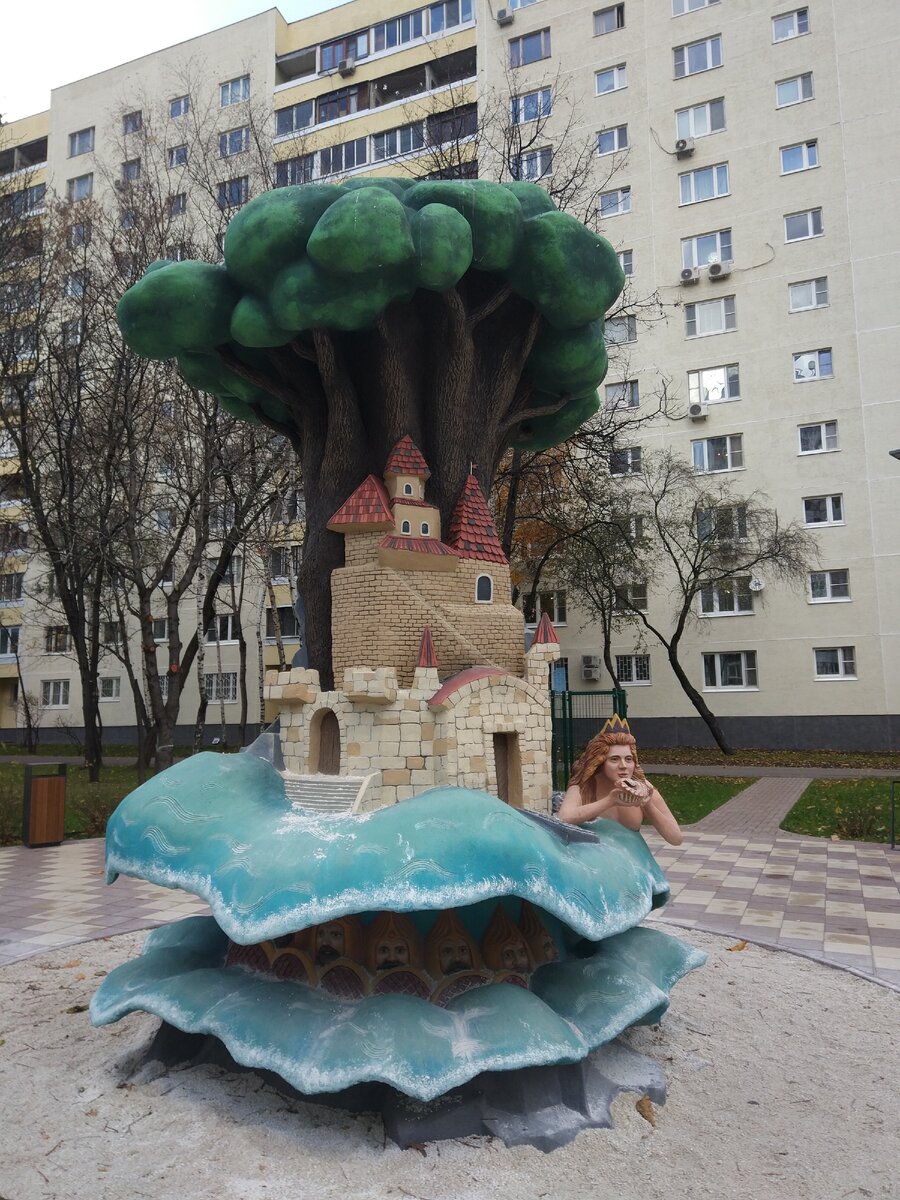 Моё случайное Лукоморье. Русалка на волнах лежит. Прогулка моя. Фото моё.