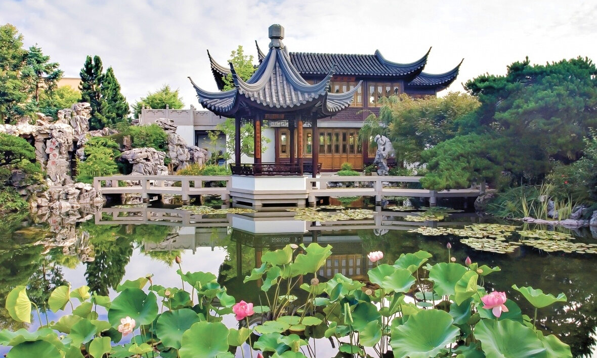 Китайский сад Лан Су Орегон