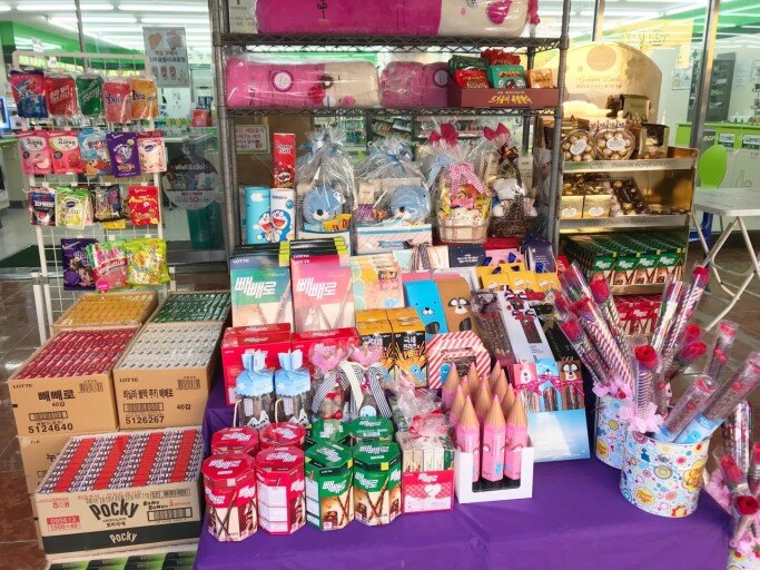 Так выглядят прилавки магазинов 11 ноября в Корее