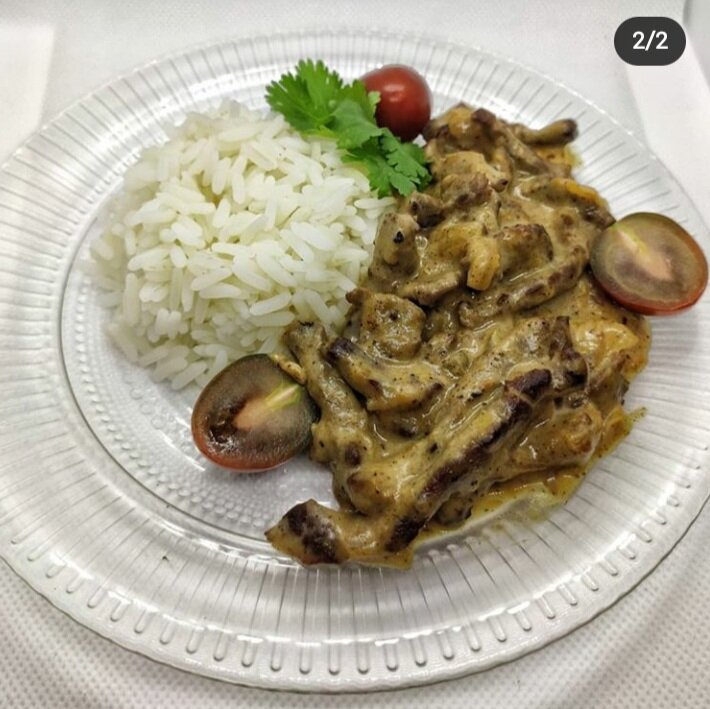 Бефстроганов из говядины 