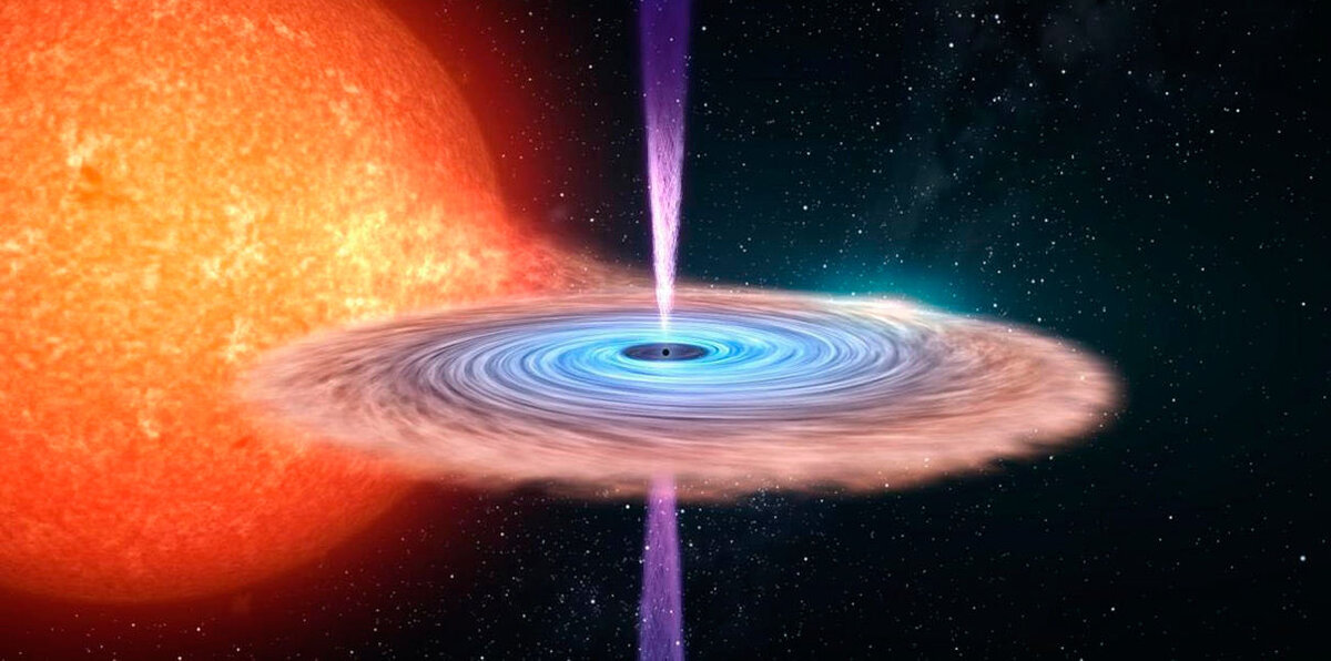 Черная дыра. Источник – https://hightech.fm
