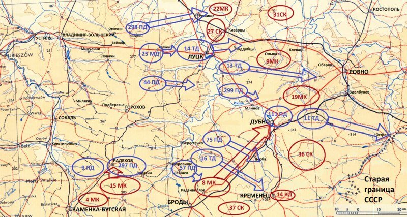 Изменение наступательной стратегии и роли танков. Причём здесь Дубно?