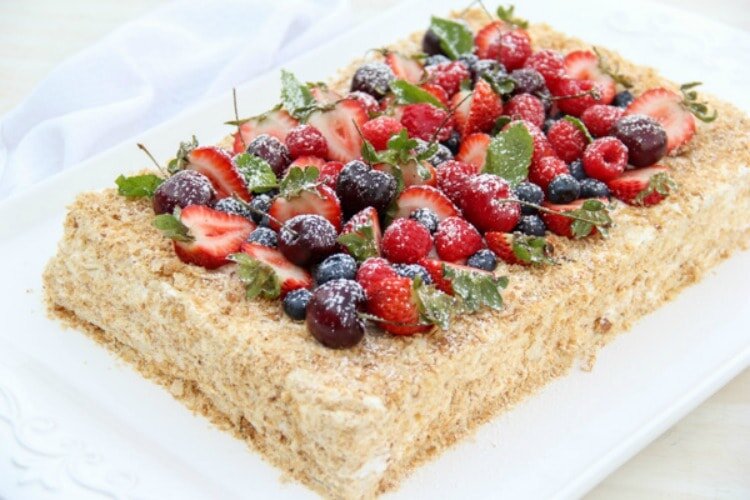 Восхитительный торт Наполеон