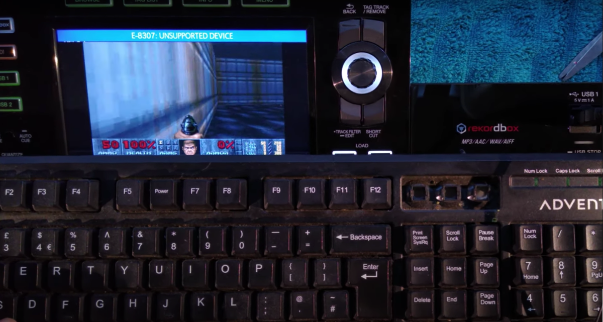 Легендарная игра DOOM на Dj-контроллере