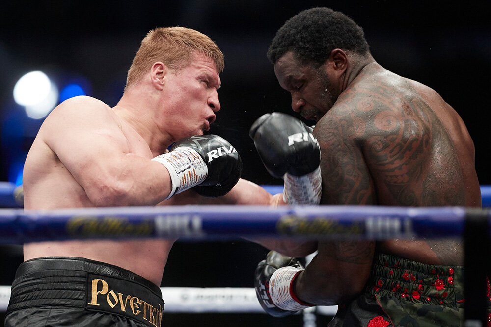 22 августа 2020 год. Александр Поветкин и Диллиан Уайт