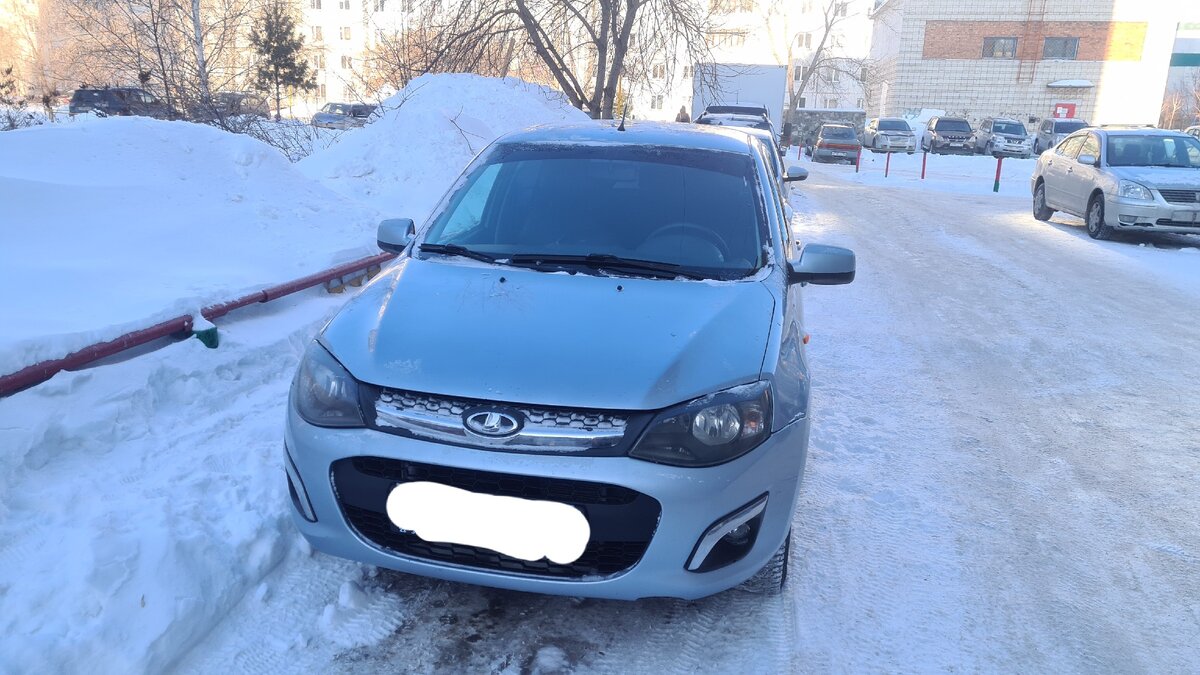 Мой новый автомобиль. LADA KALINA II