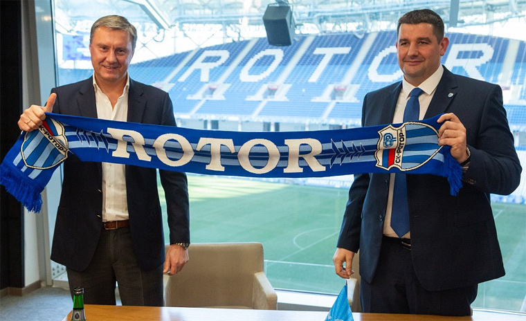 Бывший главный тренер "Ротора" Александр Хацкевич, фото взято из открытых источников