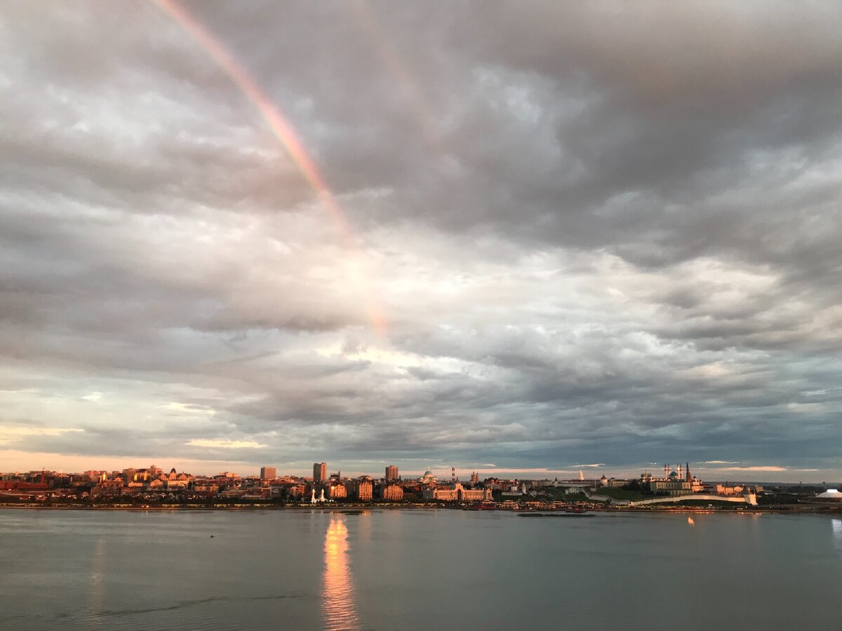 Вид на город