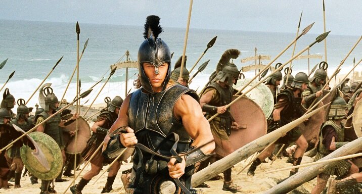 ВЫСАДКА АХИЛЛЕСА НА ТРОЯНСКИЙ БЕРЕГ. (мови сан вир.ком)