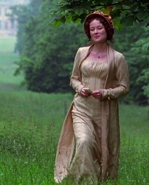 Элизабет Беннет в фильме «Гордость и предубеждение», 1995 г. (актриса Дженнифер Эль). Фото: mademoisellelapiquante.tumblr.com