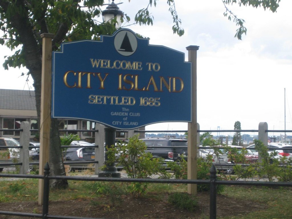 Въезд на Сити-Айленд